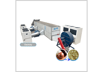 Onion drying machine